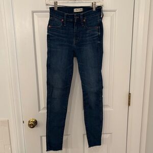 Madewell Women's Dark Blue Skinny Jeans